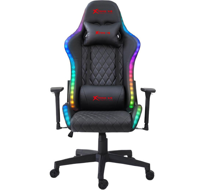Xtrike ME Крісло ігрове Xtrike ME Advanced Gaming Chair GC-907 RGB Black/Red (GC-907)