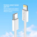 ColorWay Дата кабель USB-C to Lightning 1.0m 27W grey ColorWay (CW-CBPDCL061-GR)