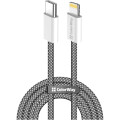 ColorWay Дата кабель USB-C to Lightning 1.0m 27W black ColorWay (CW-CBPDCL061-BK)