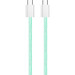 ColorWay Дата кабель USB-C to USB-C 1.0m 60W 3.0А green ColorWay (CW-CBPDCC061-G)