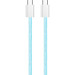 ColorWay Дата кабель USB-C to USB-C 1.0m 60W 3.0А blue ColorWay (CW-CBPDCC061-BL)
