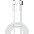 ColorWay Дата кабель USB-C to USB-C 1.0m 60W 3.0А grey ColorWay (CW-CBPDCC061-GR)