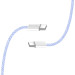 ColorWay Дата кабель USB-C to USB-C 1.0m 60W 3.0А purple ColorWay (CW-CBPDCC061-PU)