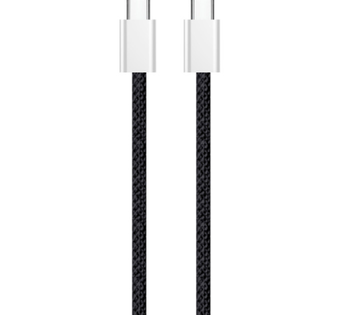 ColorWay Дата кабель USB-C to USB-C 1.0m 60W 3.0А black ColorWay (CW-CBPDCC061-BK)