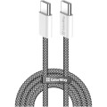 ColorWay Дата кабель USB-C to USB-C 1.0m 60W 3.0А black ColorWay (CW-CBPDCC061-BK)