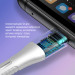 ColorWay Дата кабель USB-C to USB-C 1.0m (PD Fast Charging 240W) 5А white ColorWay (CW-CBPDCC065-WT)