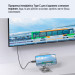ColorWay Дата кабель USB-C to USB-C 1.0m USB3.2 (20Gbps 4K PD100W) Gen2 5А black ColorWay (CW-CBPDCC062-BK)