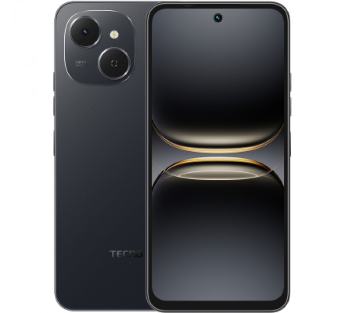 Tecno Мобільний телефон Tecno Spark 40C 4/128GB Ink Black (4894947092459)