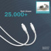 Assmann Дата кабель USB-C to Lightning 2.0m USB 2.0 60W silicone white Digitus (AK-600110-020-W)