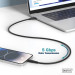 Digitus Дата кабель USB-C to USB-C 2.0m USB 3.2 Gen1 5G 100W 4K silicone black Digitus (AK-300342-020-S)