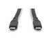 Digitus Дата кабель USB-C to USB-C 2.0m USB 4.0 Gen2 20G 240W 8K silicone black Digitus (AK-300344-020-S)