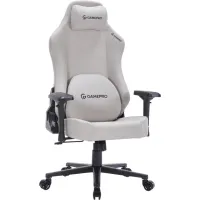 Крісло ігрове GamePro FGC750LG Size L Fabric Light Gray (FGC750LG)