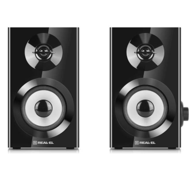 REAL-EL Акустична система REAL-EL S-228 Black (EL121200014)