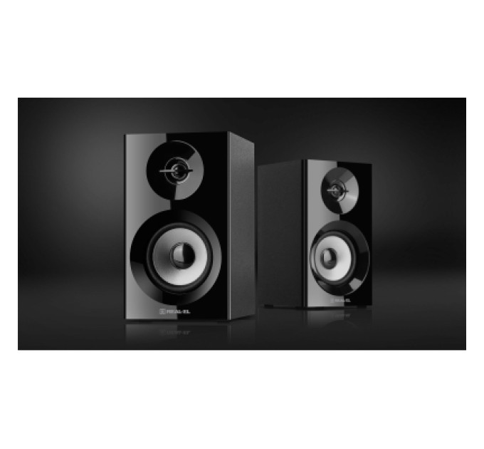 REAL-EL Акустична система REAL-EL S-228 Black (EL121200014)