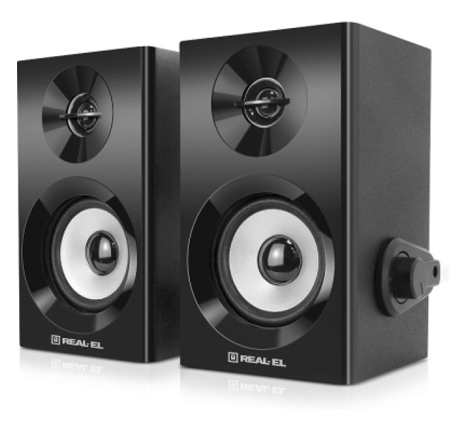 REAL-EL Акустична система REAL-EL S-228 Black (EL121200014)