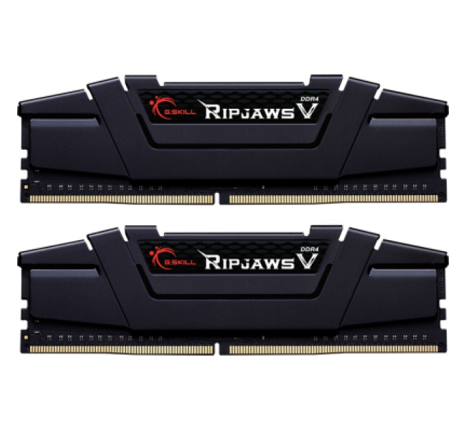 G.Skill Модуль пам'яті для комп'ютера DDR4 32GB (2x16GB) 3600 MHz Ripjaws V G.Skill (F4-3600C16D-32GVKC)