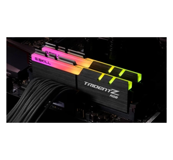 G.Skill Модуль пам'яті для комп'ютера DDR4 32GB (2x16GB) 3600 MHz Trident Z RGB G.Skill (F4-3600C18D-32GTZR)