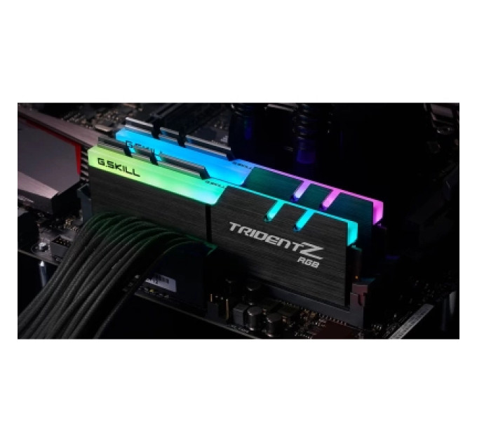 G.Skill Модуль пам'яті для комп'ютера DDR4 32GB (2x16GB) 3600 MHz Trident Z RGB G.Skill (F4-3600C18D-32GTZR)
