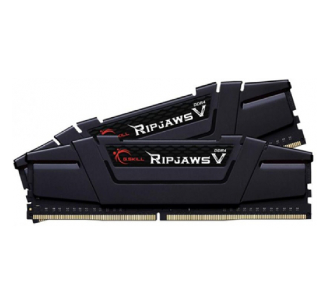 G.Skill Модуль пам'яті для комп'ютера DDR4 16GB (2x8GB) 3600 MHz Ripjaws V G.Skill (F4-3600C18D-16GVK)