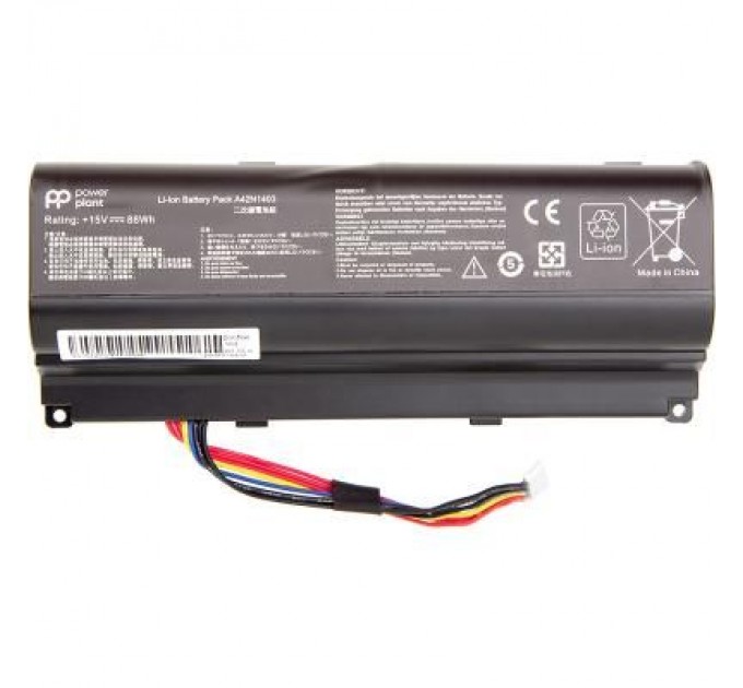 PowerPlant Акумулятор до ноутбука ASUS ROG G751 (A42N1403) 15V 88Wh PowerPlant (NB430970)