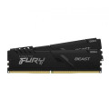 Kingston Fury (ex.HyperX) Модуль пам'яті для комп'ютера DDR4 16GB (2x8GB) 3200 MHz Fury Beast Black Kingston Fury (ex.HyperX) (KF432C16BBK2/16)