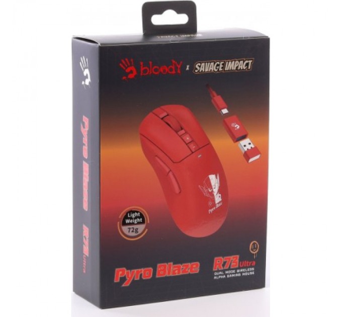 A4Tech Мишка A4Tech Bloody R73 Ultra Wireless Pyro Blaze (4711421002509)