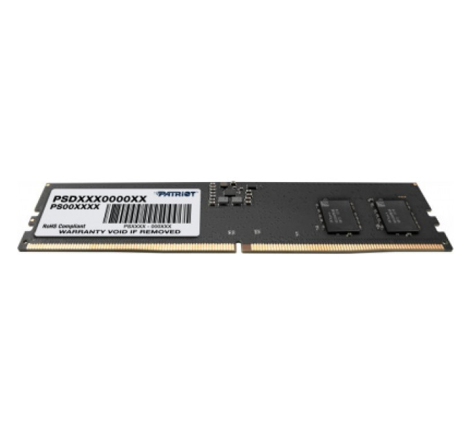 Patriot Модуль пам'яті для комп'ютера DDR5 8GB 4800 MHz Signature Patriot (PSD58G480041)