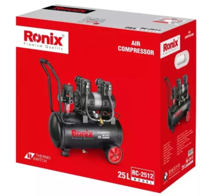 Ronix Компресор Ronix 25л, 1380Вт (RC-2512)