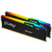 Kingston Fury (ex.HyperX) Модуль пам'яті для комп'ютера DDR5 16GB (2x8GB) 5200 MHz FURY Beast RGB Kingston Fury (ex.HyperX) (KF552C40BBAK2-16)