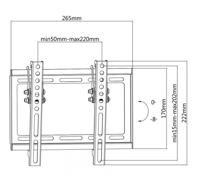 Satelit Кронштейн Satelit 19-42TILT200 (VESA200х200)