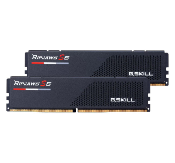 G.Skill Модуль пам'яті для комп'ютера DDR5 32GB (2x16GB) 6000 MHz Ripjaws S5 G.Skill (F5-6000J3040F16GX2-RS5K)