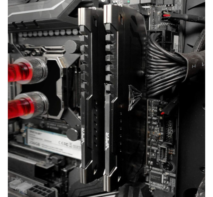 Patriot Модуль пам'яті для комп'ютера DDR4 32GB (2x16GB) 3600 MHz Viper Steel Patriot (PVS432G360C8K)