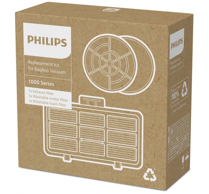 Philips Набір фільтрів для пилососу Philips XV1210/01