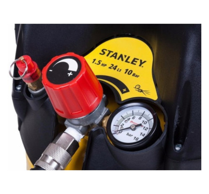 Stanley Компресор Stanley D 200/10/24V, 180 л/хв, 1.1 кВт, 16,0 кг (D200/10/24V)