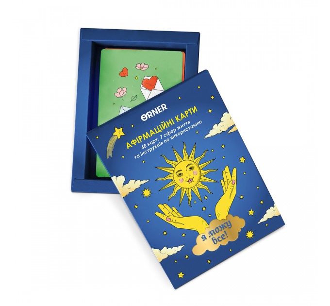 Orner Картки з афірмаціями Orner Я можу все! (orner-2309)