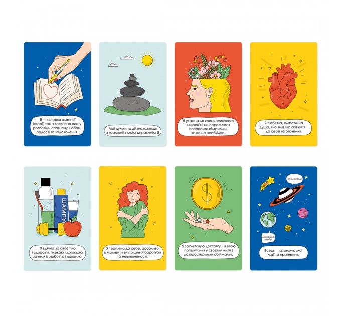 Orner Картки з афірмаціями Orner Я можу все! (orner-2309)