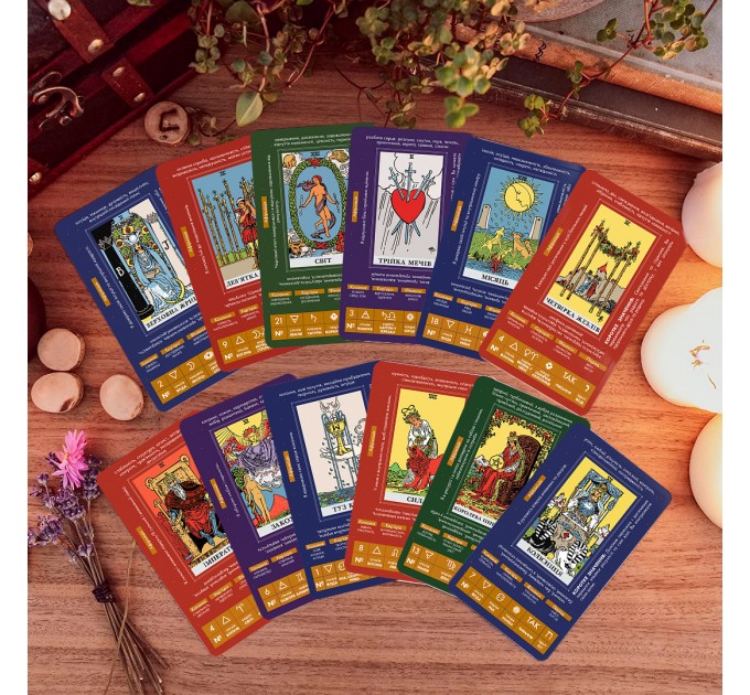 Orner Карти Таро Orner Навчальні Таро Райдера - Уейта (orner-2684)