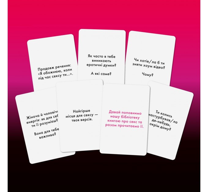 Orner Розмовна гра Orner Розкажи мені все! Sex edition (orner-2677)