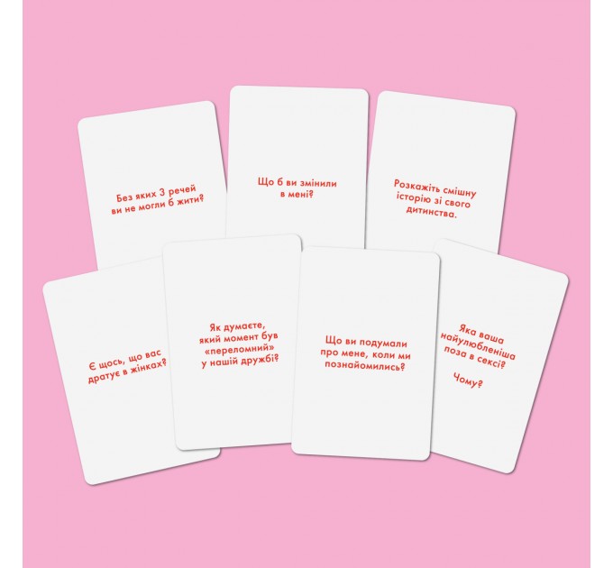 Orner Розмовна гра Orner Розкажи мені все. Girl’s edition (orner-1928)