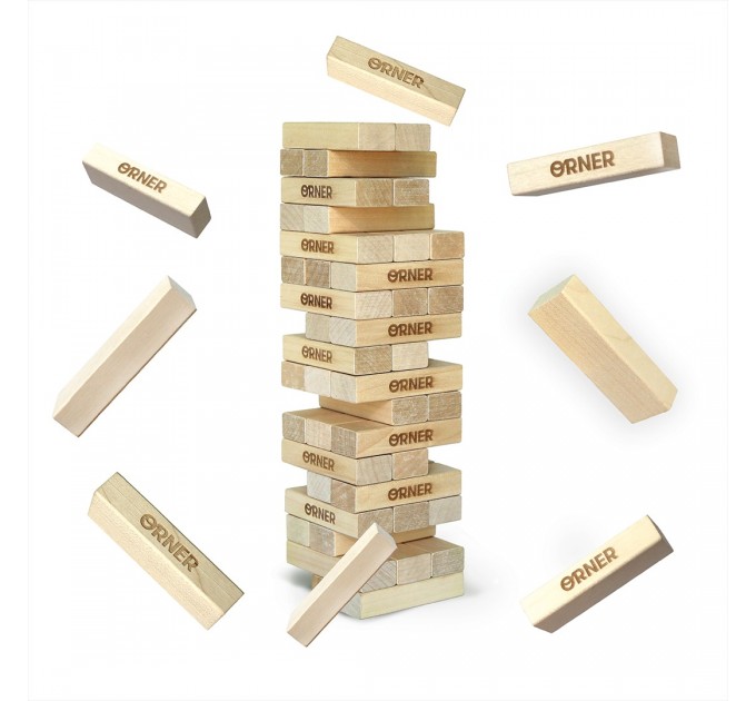 Orner Настільна гра Orner Дженга Хмарочос ЕКО (orner-2089)