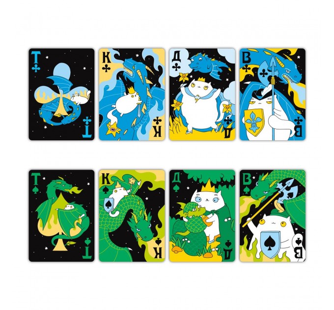 Orner Гральні карти Orner Коти та Дракони (orner-2870)