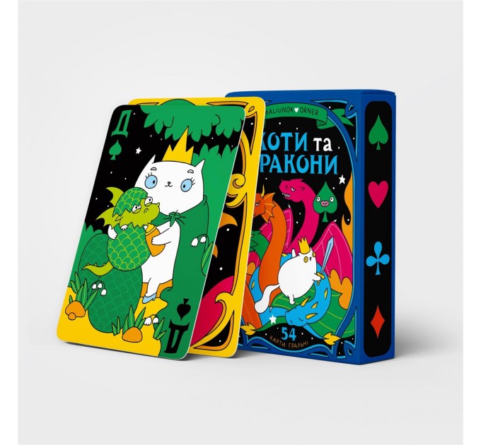 Orner Гральні карти Orner Коти та Дракони (orner-2870)