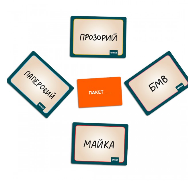 Orner Гра для компанії Orner Вгадай, про що я думаю (orner-2617)