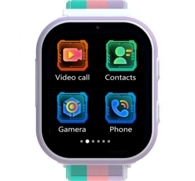Gelius Смарт-годинник Gelius Pro GP-PK008 (Rainbow) White Kids smart watch with GPS/4G (Pro GP-PK008 (Rainbow) White)