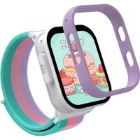 Смарт-годинник Gelius Pro GP-PK008 (Rainbow) White Kids smart watch with GPS/4G (Pro GP-PK008 (Rainbow) White)