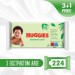 Huggies Дитячі вологі серветки Huggies Natural Care 56 х 4 шт (5029053550183)