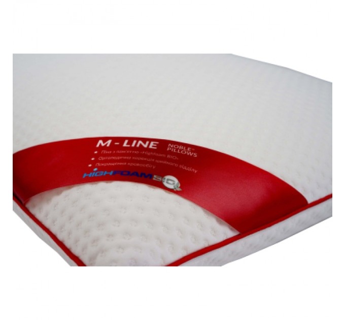 Highfoam Подушка Highfoam ортопедична Noble Iconic M-Line 63 х 43 х 14 см (4823072703052)