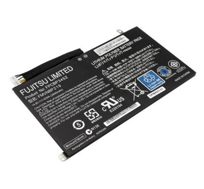 Fujitsu Акумулятор до ноутбука Fujitsu LifeBook UH552, UH572 (FPCBP345Z) 14.8V 2840mAh (NB450114)