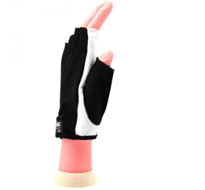MadMax Рукавички для фітнесу MadMax MFG-250 Basic Whihe L (MFG-250_L)