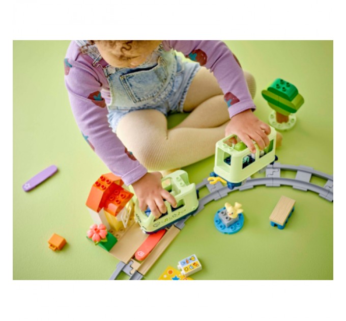 LEGO Конструктор LEGO DUPLO Town Інтерактивний пригодницький потяг (10427)